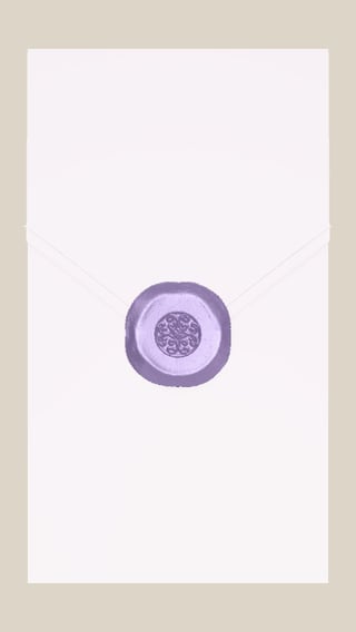 Soft white & lavender